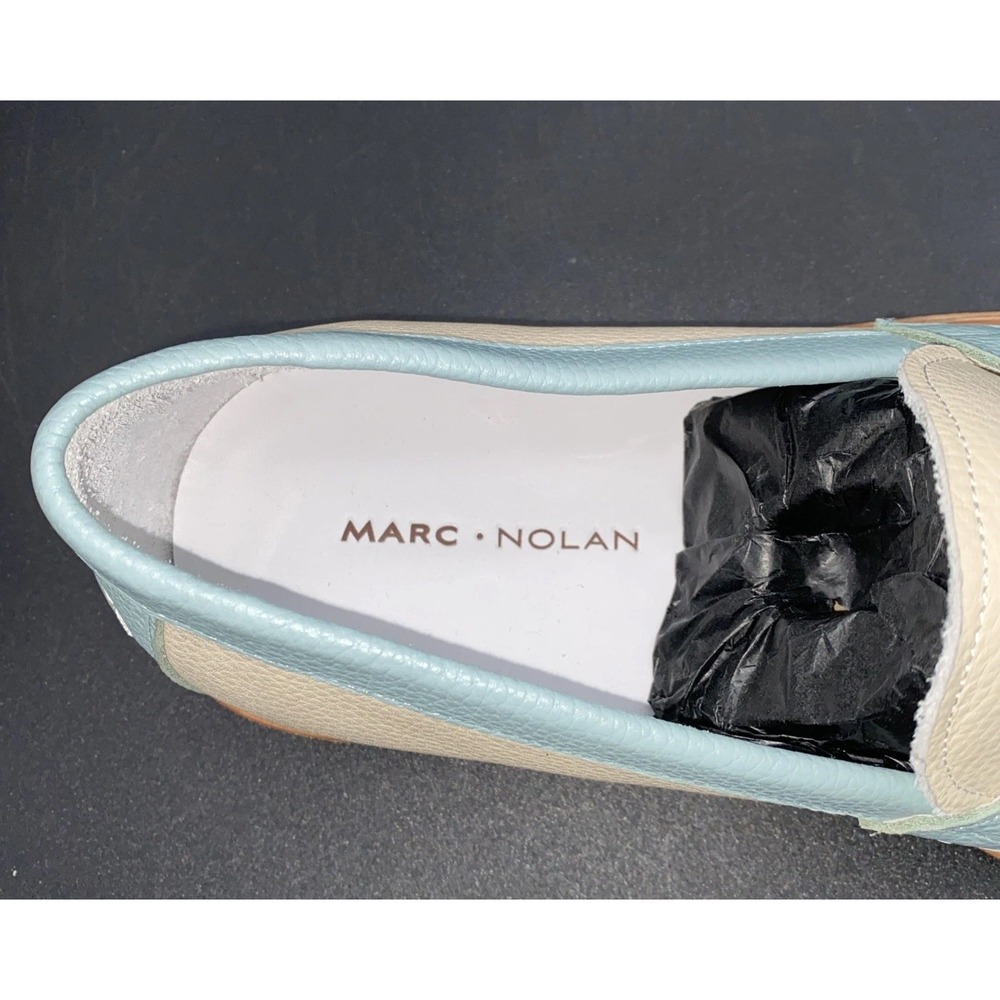 Boardwalk White Sands Leather Horse-Bit Loafers Men's 11 - Picture 16 of 16